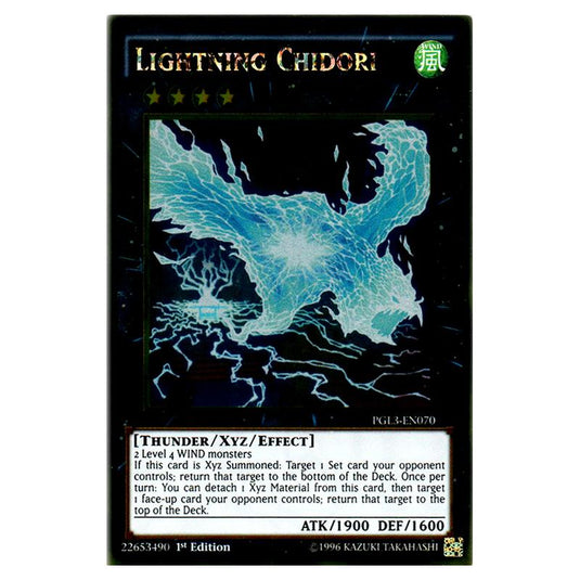 Yu-Gi-Oh! - Premium Gold - Infinite Gold - Lightning Chidori (Gold Rare) PGL3-EN070