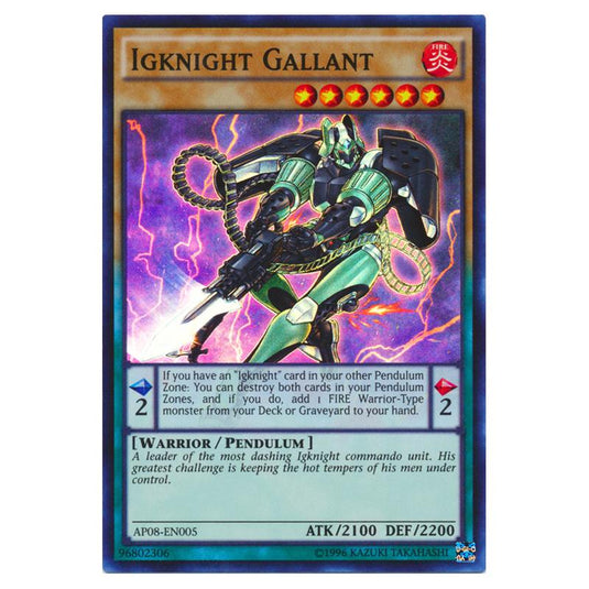 Yu-Gi-Oh! - Astral Pack Eight - Igknight Gallant (Super Rare) AP08-EN005