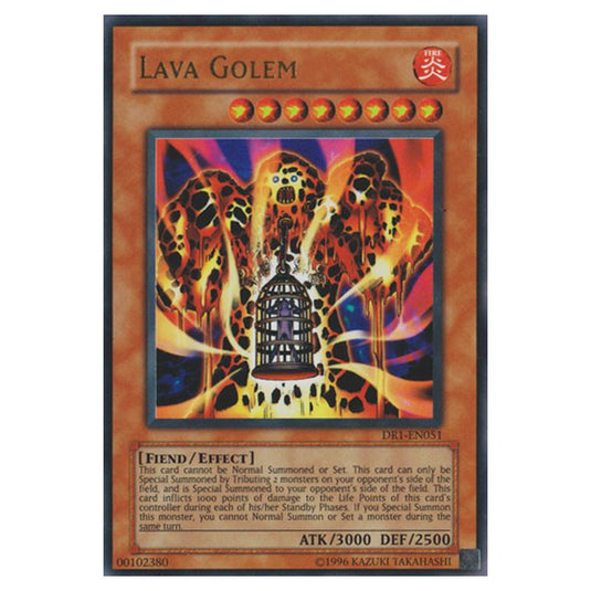 Yu-Gi-Oh! - Dark Revelation Volume 1 - Lava Golem (Ultra Rare) DR1-EN051