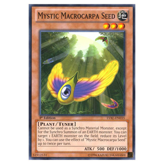 Yu-Gi-Oh! - Legacy of the Valiant - Mystic Macrocarpa Seed (Common) LVAL-EN035