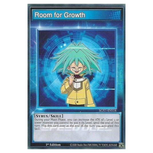 Yu-Gi-Oh! - Speed Duel GX - Duel Academy Box - Room for Growth (Common) SGX1-ENS18