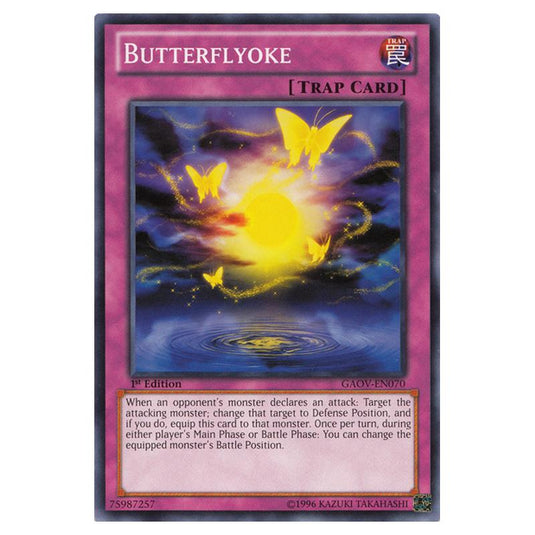 Yu-Gi-Oh! - Galactic Overlord - Butterflyoke (Common) GAOV-EN070