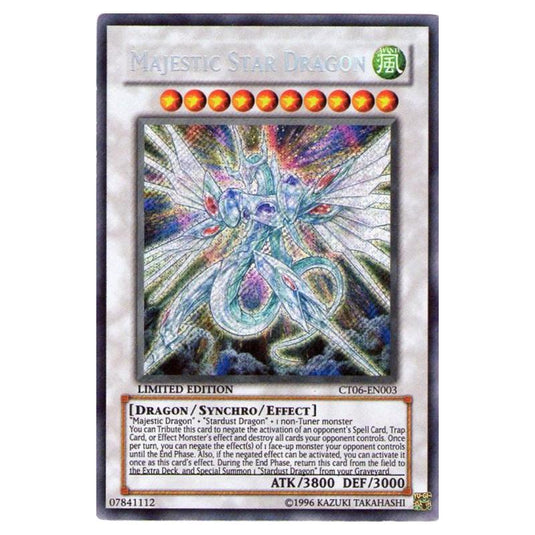 Yu-Gi-Oh! - Collectible Tins 2009 Wave 2 - Majestic Star Dragon (Secret Rare) CT06-EN003