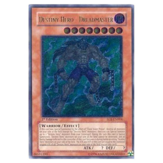 Yu-Gi-Oh! - Enemy of Justice - Destiny HERO - Dreadmaster (Ultimate Rare) EOJ-EN004