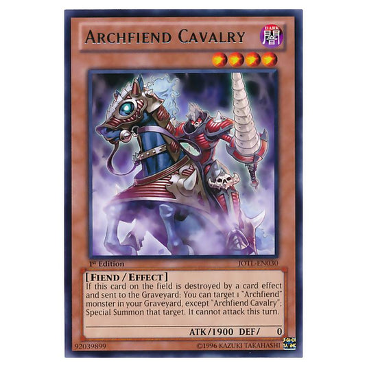 Yu-Gi-Oh! - Judgment of the Light - Archfiend Cavalry (Rare) JOTL-EN030