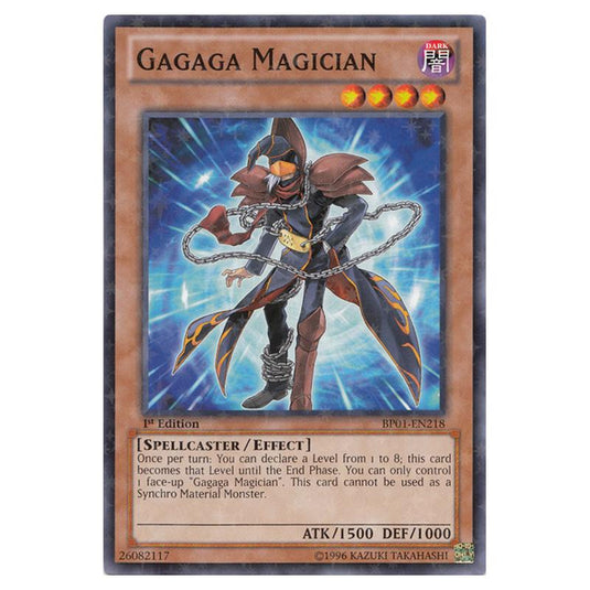 Yu-Gi-Oh! - Battle Pack - Epic Dawn - Gagaga Magician (Starfoil Rare) BP01-EN218