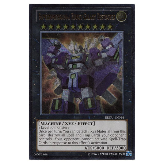 Yu-Gi-Oh! - Return of the Duelist - Superdimensional Robot Galaxy Destroyer (Ultimate Rare) REDU-EN044