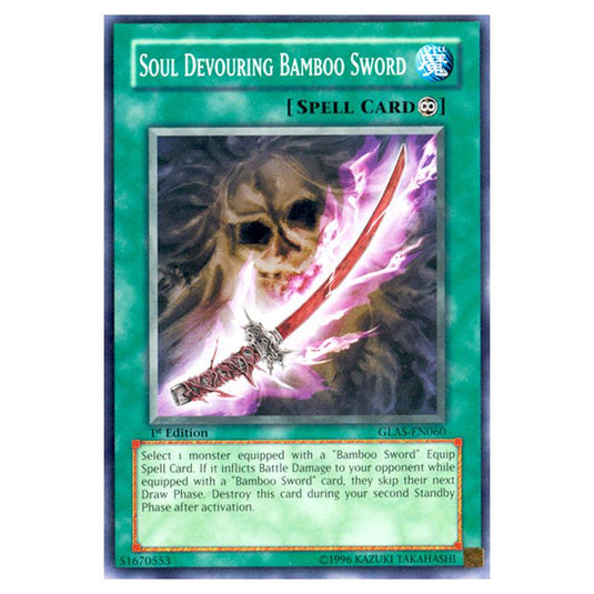 Yu-Gi-Oh! - Gladiator\'s Assault - Soul Devouring Bamboo Sword (Common) GLAS-EN060