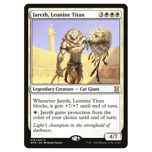 Magic The Gathering - Eternal Masters - Jareth, Leonine Titan - 16/249