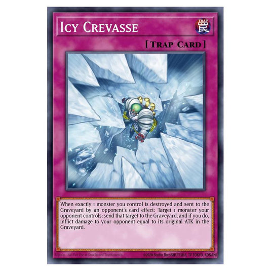Yu-Gi-Oh! - Star Pack 2013 - Icy Crevasse (Starfoil Rare) SP13-EN037