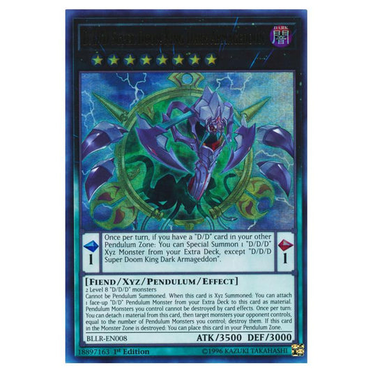 Yu-Gi-Oh! - Battles of Legend - Light's Revenge - D/D/D Super Doom King Dark Armageddon (Ultra Rare) BLLR-EN008