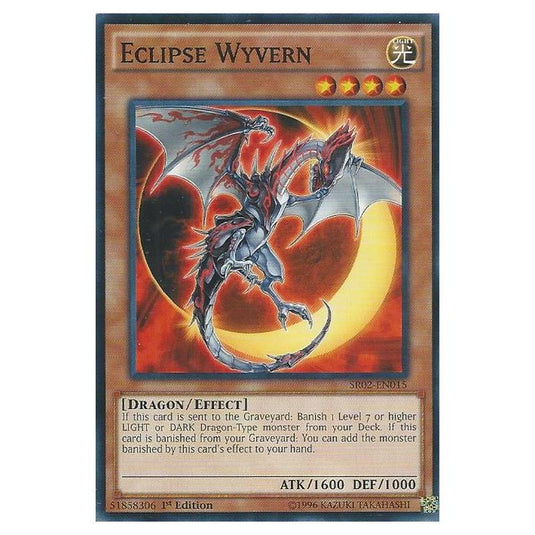 Yu-Gi-Oh! - Rise of the True Dragons Structure Deck - Eclipse Wyvern (Common) SR02-EN015