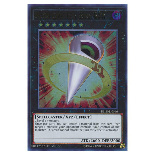 Yu-Gi-Oh! - Battles of Legend - Light's Revenge - Number 11: Big Eye (Ultra Rare) BLLR-EN066