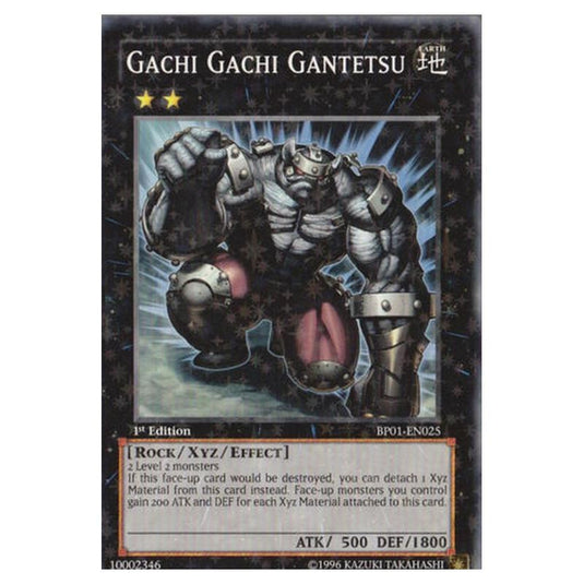 Yu-Gi-Oh! - Battle Pack - Epic Dawn - Gachi Gachi Gantetsu (Starfoil Rare) BP01-EN025