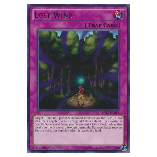 Yu-Gi-Oh! - Raging Tempest - Lost Wind (Rare) RATE-EN068
