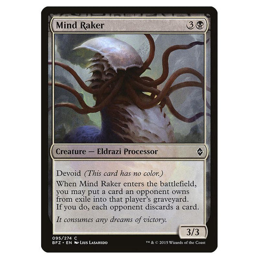 Magic The Gathering - Battle For Zendikar - Mind Raker - 95/274