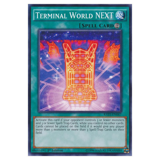 Yu-Gi-Oh! - Raging Tempest - Terminal World NEXT (Short Print) RATE-EN067