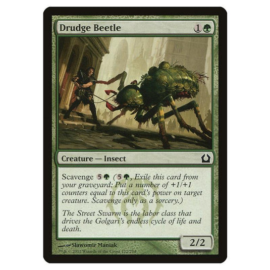 Magic The Gathering - Return To Ravnica - Drudge Beetle - 122/274 (Foil)