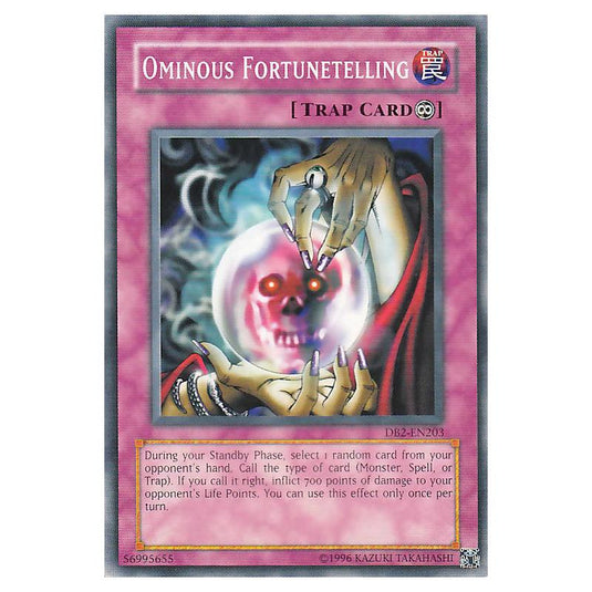Yu-Gi-Oh! - Dark Beginning 2 - Ominous Fortunetelling (Common) DB2-EN203
