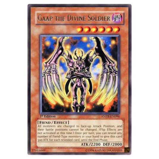 Yu-Gi-Oh! - Ancient Prophecy - Gaap the Divine Soldier (Rare) ANPR-EN096