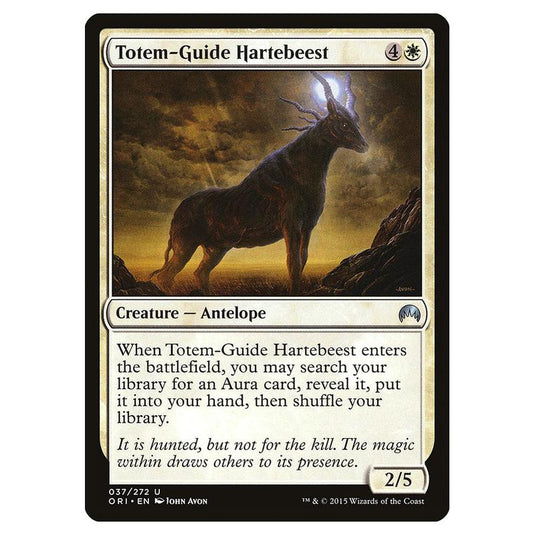 Magic The Gathering - Magic Origins - Totem-guide Hartebeest - 37/272 (Foil)