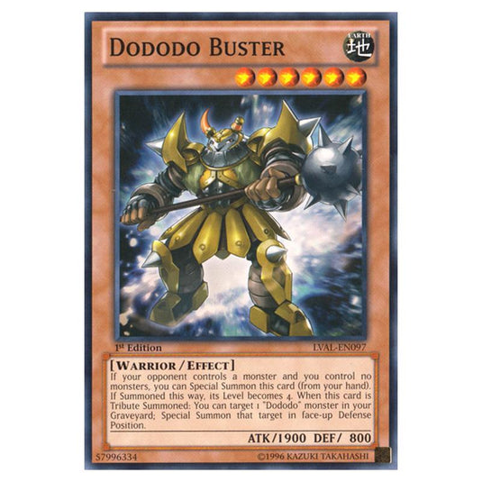 Yu-Gi-Oh! - Legacy of the Valiant - Dododo Buster (Common) LVAL-EN097