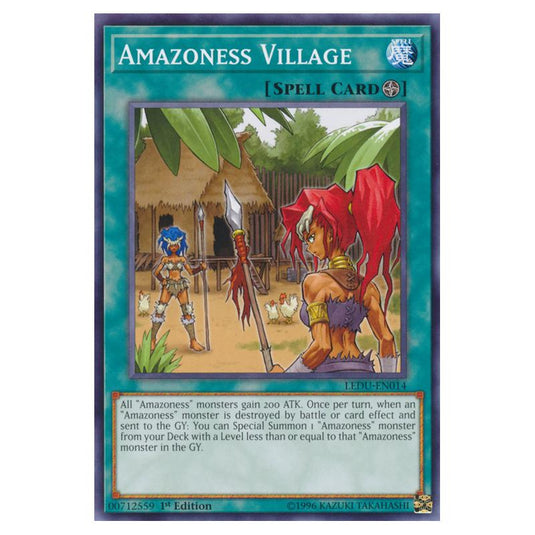 Yu-Gi-Oh! - Legendary Duelists - Amazoness Village (Common) LEDU-EN014