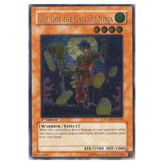 Yu-Gi-Oh! - Force of the Breaker - Goe Goe the Gallant Ninja (Ultimate Rare) FOTB-EN024