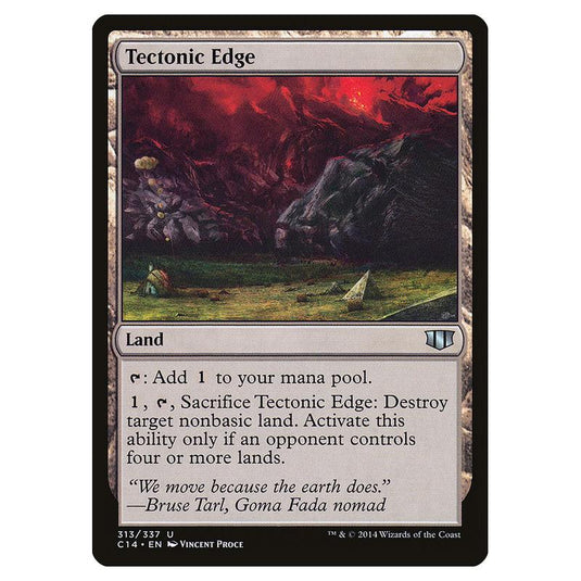 Magic The Gathering - Commander 2014 - Tectonic Edge - 313