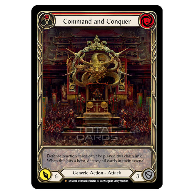 Flesh & Blood - Dynasty - Command and Conquer (Cold Foil) - DYN000