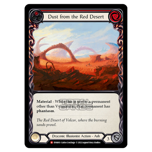 Flesh & Blood - Dynasty - Dust from the Red Desert (Red) - DYN003
