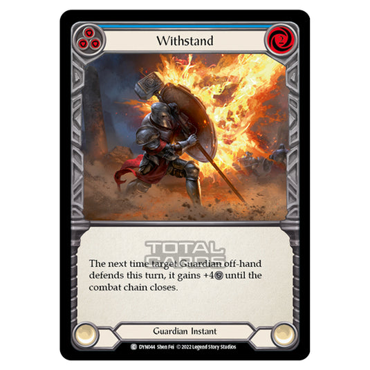 Flesh & Blood - Dynasty - Withstand (Blue) - DYN044