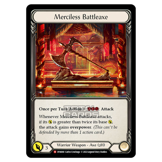 Flesh & Blood - Dynasty - Merciless Battleaxe - DYN068