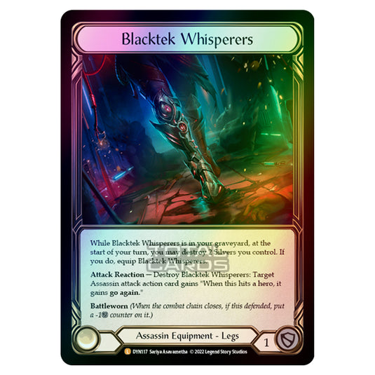 Flesh & Blood - Dynasty - Blacktek Whisperers (Cold Foil) - DYN117-CF