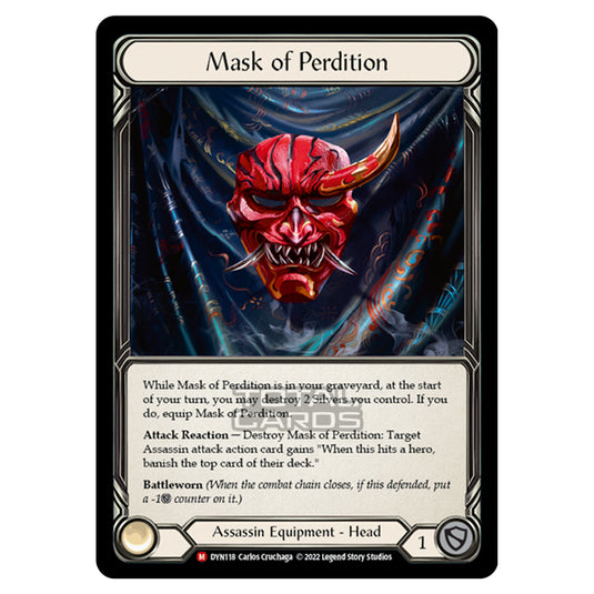 Flesh & Blood - Dynasty - Mask of Perdition - DYN118