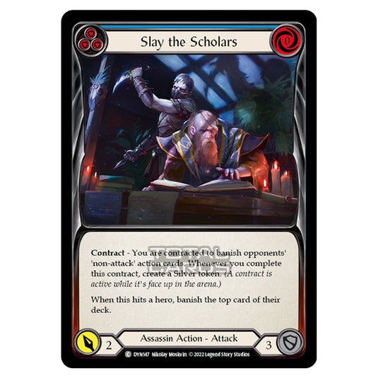 Flesh & Blood - Dynasty - Slay the Scholars (Blue) - DYN147