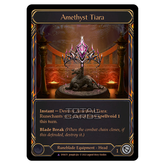 Flesh & Blood - Dynasty - Amethyst Tiara (Cold Foil) - DYN171-CF