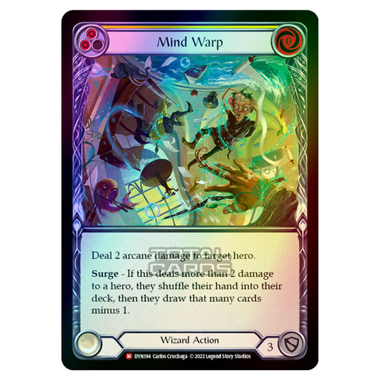 Flesh & Blood - Dynasty - Mind Warp (Rainbow Foil) - DYN194-RF