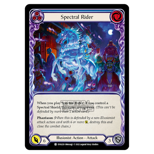 Flesh & Blood - Dynasty - Spectral Rider (Blue) - DYN229