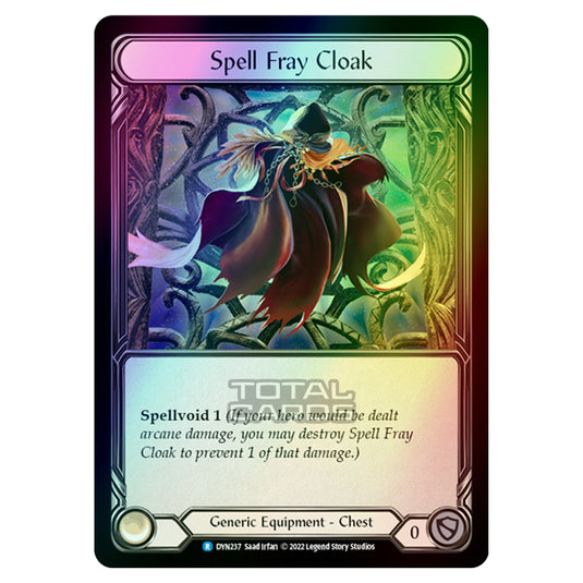 Flesh & Blood - Dynasty - Spell Fray Cloak (Cold Foil) - DYN237-CF