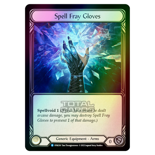 Flesh & Blood - Dynasty - Spell Fray Gloves (Cold Foil) - DYN238-CF