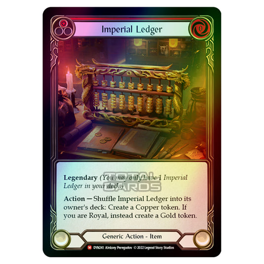 Flesh & Blood - Dynasty - Imperial Ledger (Cold Foil) - DYN241-CF