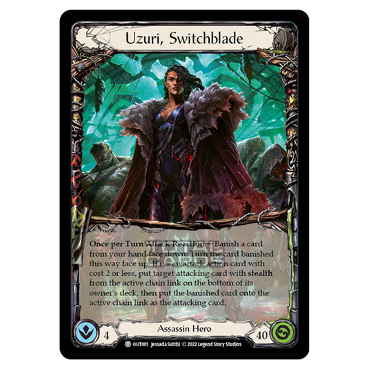 Flesh & Blood - Outsiders - Uzuri, Switchblade - OUT001