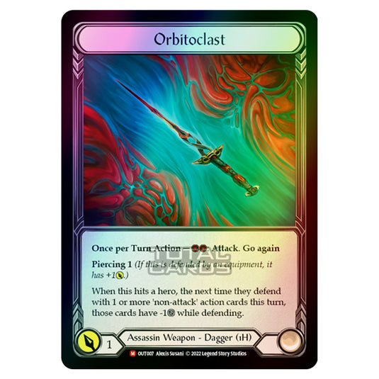 Flesh & Blood - Outsiders - Orbitoclast (Cold Foil) - OUT007