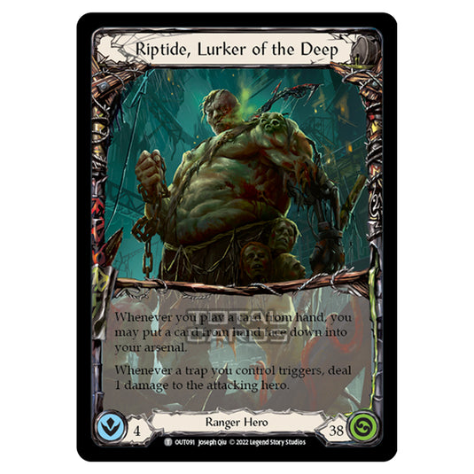 Flesh & Blood - Outsiders - Riptide, Lurker of the Deep - OUT091