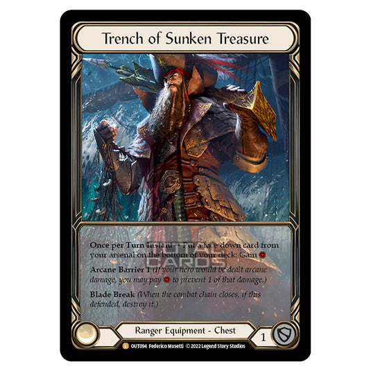 Flesh & Blood - Outsiders - Trench of Sunken Treasure (Extended Art) - OUT094