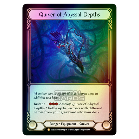 Flesh & Blood - Outsiders - Quiver of Abyssal Depths (Cold Foil) - OUT095