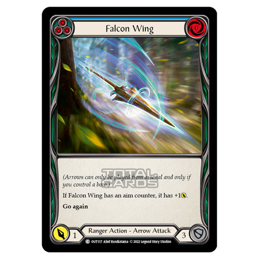 Flesh & Blood - Outsiders - Falcon Wing (Blue) - OUT117
