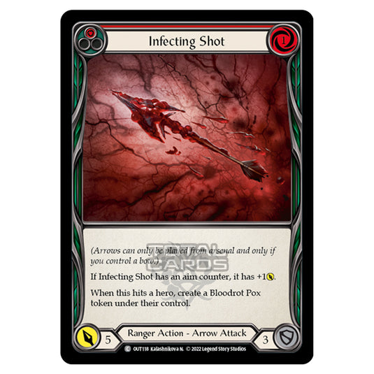 Flesh & Blood - Outsiders - Infecting Shot (Red) - OUT118