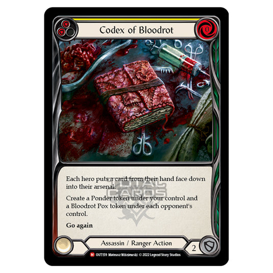 Flesh & Blood - Outsiders - Codex of Bloodrot - OUT159